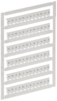 IEK ARMAFIX Маркер для CTS/CP 4мм2 с символами A B C N PE  (AF-CT10D-M-004-21)