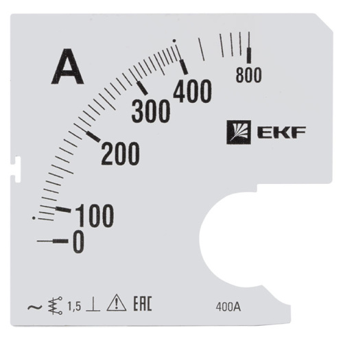 EKF Шкала сменная для A961 400/5А-1.5 PROxima (s-a961-400)