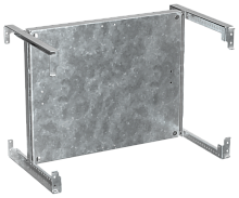 IEK FORMAT Панель монтажная универсальная 400х600мм  (FO-00-MPU-040-060)