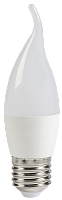 IEK Лампа светодиодная LED 5вт Е27 тепло-белый матовая свеча на ветру ECO (LLE-CB35-5-230-30-E27)