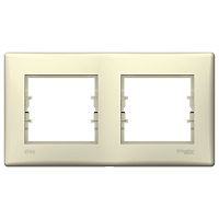 SCHNEIDER ELECTRIC Sedna Рамка 2 поста бежевая IP44 new (SDN5810647)
