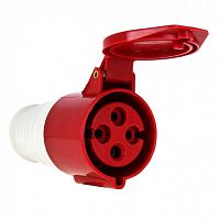 EKF Розетка кабельная 63А 3Р+Е IP67 переносная 380В 234 (ps-234-63-380)