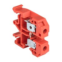 EKF Клемма винтовая JXB-10/35мм.кв красная (plc-jxb-10/35r)