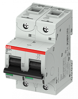 ABB Выключатель автоматический двухполюсный 125А S802PV-SP125  (S802PV-SP125)  (2CCF019608R0001)