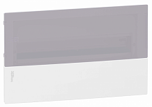 SCHNEIDER ELECTRIC Щит распределительный встраиваемый ЩРв-П-18 IP40 пластиковый дымчатая дверь Mini Pragma NEW (MIP22118T)