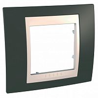 SCHNEIDER ELECTRIC UNICA-Хамелеон Рамка 1 пост какао/бежевая (MGU6.002.571)