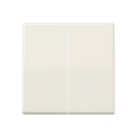 JUNG Клавиша 2-я для выключателей и кнопок  без подсветки. Серия AS500  Материал- дуропласт  Цвет- слоно (AS591-5)