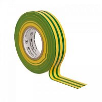 3M Изолента ПВХ желто-зеленая 15мм 10м Temflex 1300 (7100081324)