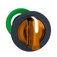 SCHNEIDER ELECTRIC Головка переключателя, с подсветкой, с фиксацией, оранжевая, для утопленного монтажа, 3х-позиционны (ZB5FK1353)