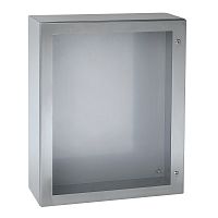 SCHNEIDER ELECTRIC Шкаф S3X 800х600х250 обзорная дверь двойная нержавеющая сталь 304L (NSYS3X10830T)