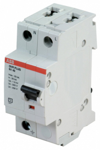 ABB Ограничитель перенапряжения OVR PLUS N1 40 (OVR PLUS N1 40) (2CTB803701R0100) ABB Ограничитель перенапряжения OVR PLUS N1 40 (OVR PLUS N1 40) (2CTB803701R0100)