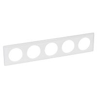 LEGRAND Рамка, пятипостовая, белый глянец (066630 )