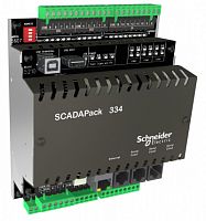 SCHNEIDER ELECTRIC SCADAPack 334 RTU, 4 потока/GT/PMX, Ladders, 24В, реле, 2 A/O (TBUP334-1X20-AB10S)