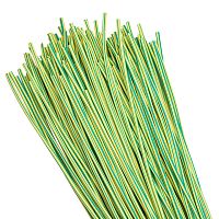 EKF Трубка термоусаживаемая ТУТ нг 2/1 желто-зеленая в отрезках по 1м  PROxima (tut-2-yg-1m)