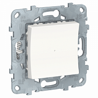SCHNEIDER ELECTRIC Светорегулятор Wiser UNICA NEW LED нажимной универсальный 7-200Вт белый (NU551518)