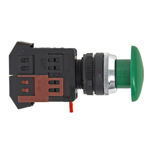 EKF Кнопка зеленая AEA-22 Гриб NO+NC (pbn-aea-g) фото 3