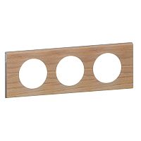 LEGRAND Рамка, трехпостовая, беленый дуб (069053 )