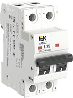 IEK ARMAT Автоматический выключатель M06N-DC 2P Z 25А IEK (AR-M06N-2-Z025DC)