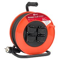 EKF Удлинитель на катушке 'Атлант 2.0' 4 гнезда 30м с заземлением КГ 3x1.5 16А/3.5кВт IP44 PROxima (UKA02-16-315R-4-30-IP44)