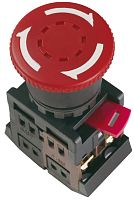 IEK Кнопка красная с фиксацией AE-22 Гриб 240В 1з+1р 240В (BBG10-AE-K04)