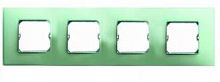 SIMON Neos Рамка 4 пост изумрудный (27774-62)