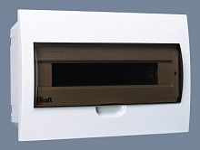 DEKRAFT Щит распределительный встраиваемый ЩРВ-П-18 IP41 пластиковый прозрачная дверь (31005DEK)