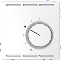 SCHNEIDER ELECTRIC Терморегулятор D-Life с центральной платой с переключающими контактами 230В белый лотос SD (MTN5762-6035 )