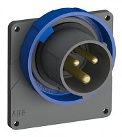 ABB Вилка с прямым фланцем Easy&Safe 216EBU6W 16A 2P+E IP67 6ч  (216EBU6W)  (2CMA101259R1000)