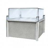 SCHNEIDER ELECTRIC Коробка PLS прозрачная RAL7035 инд 270x270x230 (NSYPLS2727AG)