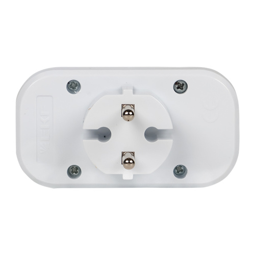 EKF Тройник на 2 розетки без заземления 6А (ARP6-2) фото 4 EKF Тройник на 2 розетки без заземления 6А (ARP6-2) фото 4