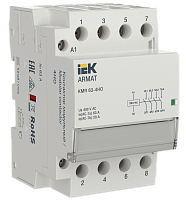 IEK ARMAT Контактор модульный KMR 63А 230В AC 4НО  (AR-KMR10-063-40-230)