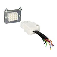 SCHNEIDER ELECTRIC NSX Разъем дополнительный 9 контактов (2 части) для NSX100/250 (LV429272)