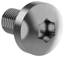 IEK FORMAT Винт М6х10 самонарезающий полукруглая головка шестирадиусный шлиц TORX30 DIN 7500С (50шт/упак)  (FO-00D-VTORX-M6X10-050)