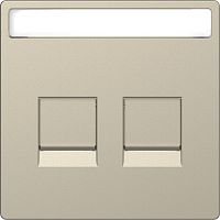 SCHNEIDER ELECTRIC Накладка центральная D-Life для 2-х модульных разъемов сахара SD (MTN4564-6033)