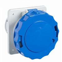 SCHNEIDER ELECTRIC Розетка скрытая 16А 2P+E IP67 220В прямое исполнение винтовые контакты (PKF16G723)