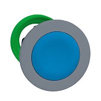 SCHNEIDER ELECTRIC Головка кнопки 22мм, синяя, с задержкой, заподлицо, пластик C0 (ZB5FH06C0)