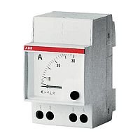 ABB Амперметр прямого включения с шкалой 5А DC  (AMT 2/5)  (2CSM410030R1001)