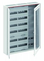 ABB Шкаф 144М навесной с медиапанелями IP30, 950x800x160 между DIN-рейками 125 мм и самозажимными клеммами N/PE и Wi-Fi дверью с вент. отверстиями ComfortLine   (CA36VMW)  (2CPX052226R9999)