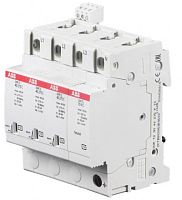 ABB Ограничитель перенапряжения OVR T2 3N 40 275P TS  (OVR T2 3N 40 275 P)  (2CTB803953R0500)