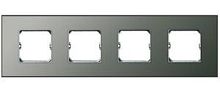 SIMON Neos Рамка 4 пост серый (27774-65)