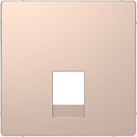 SCHNEIDER ELECTRIC Накладка центральная D-Life для розетки двойной RJ11/RJ12 шампань SD (MTN4215-6051)
