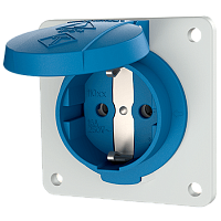 MENNEKES Панельные розетки SCHUKO 16A 2п.+з 230B (11011F)