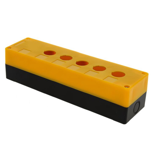 EKF Корпус КП105 пластиковый 5 кнопок желтый (cpb-105-o) фото 2