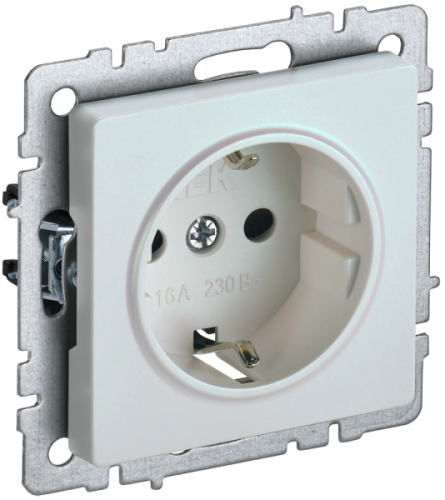 BRITE Розетка с заземлением без защитных шторок 16А РС11-1-0-БрЖ жемчуг (BR-R11-16-K36) BRITE Розетка с заземлением без защитных шторок 16А РС11-1-0-БрЖ жемчуг (BR-R11-16-K36)