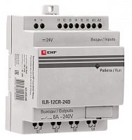 EKF Программируемое реле 12 в/в 24В PRO-Relay  PROxima (ILR-12CR-24D)