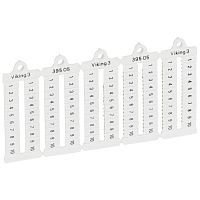 LEGRAND Viking Пластина маркировочная 5мм 1-10 горизонтальная (039505 )