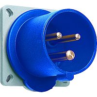 ABB Вилка кабельная 16А 2Р+E IР44 скрытая 250В CEWE  (216 B6)  (2CMA193338R1000)