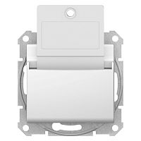 SCHNEIDER ELECTRIC Sedna Выключатель карточный белый (SDN1900121)