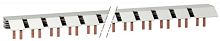 SCHNEIDER ELECTRIC Шинка гребенчатая доп.+1п+H 56 модулей 18мм 63А разрезаемая  (NL1Aux… (шаг 9мм)) (A9N21035)