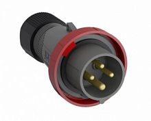 ABB Вилка кабельная Easy&Safe 332EP6W 32А 3P+E IP67 6ч  (332EP6W)  (2CMA101103R1000)